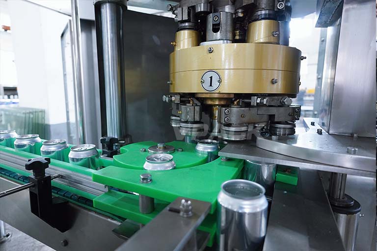 carbonated drink canning machine2​