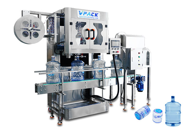 Automatic barrel mouth neck labeling machine1